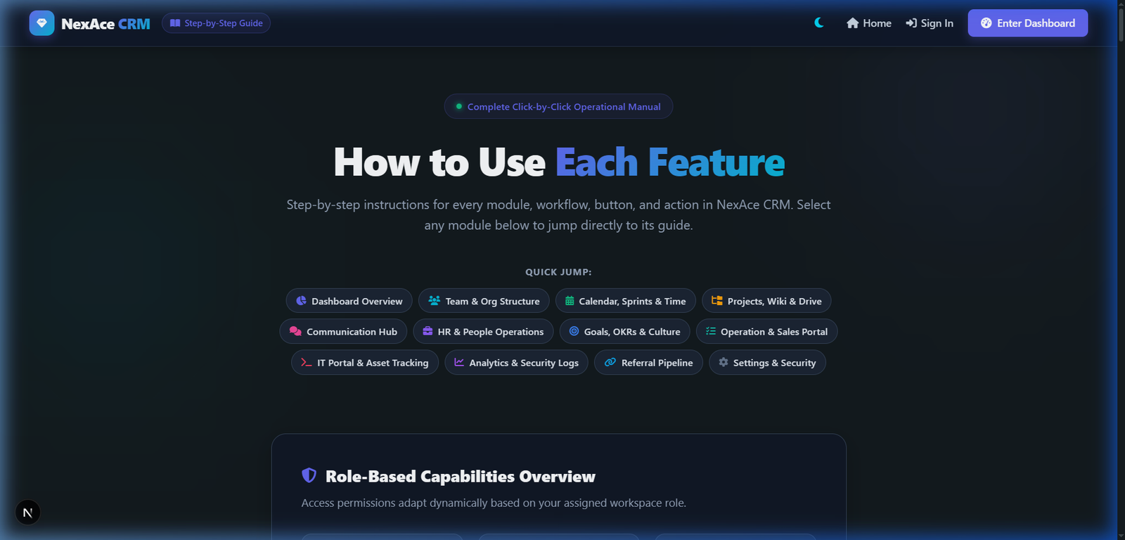 Communication Hub Screenshot